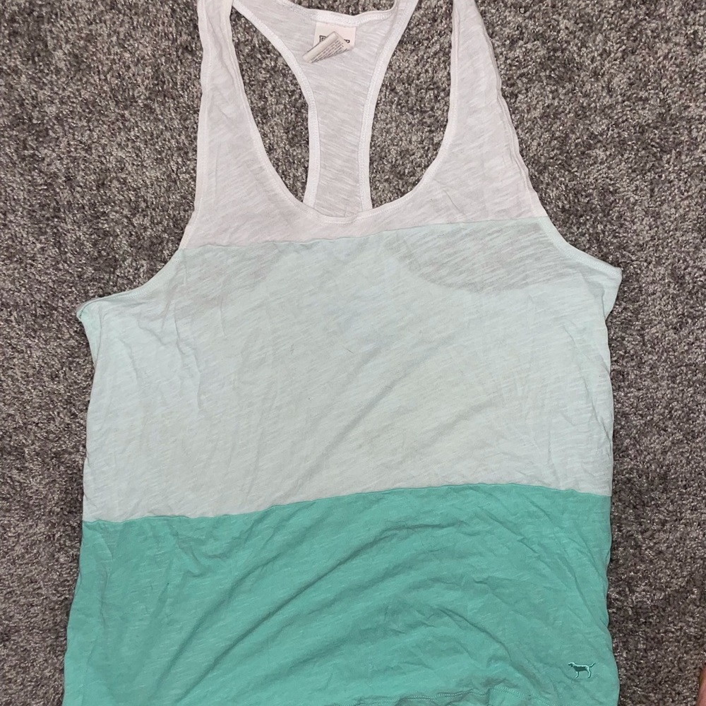 PINK ombré tank top